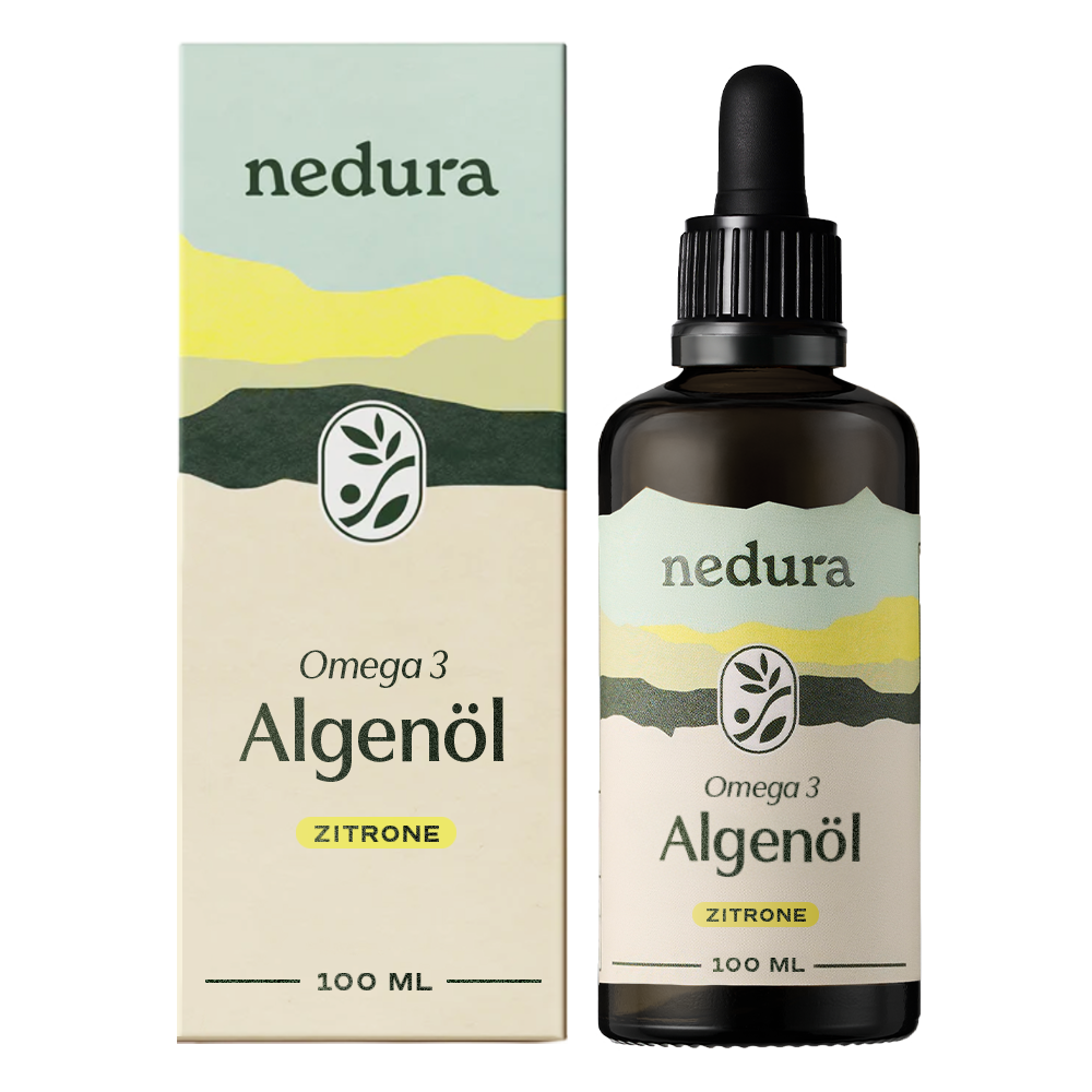 Omega 3 Algenöl Zitrone - 100 ml