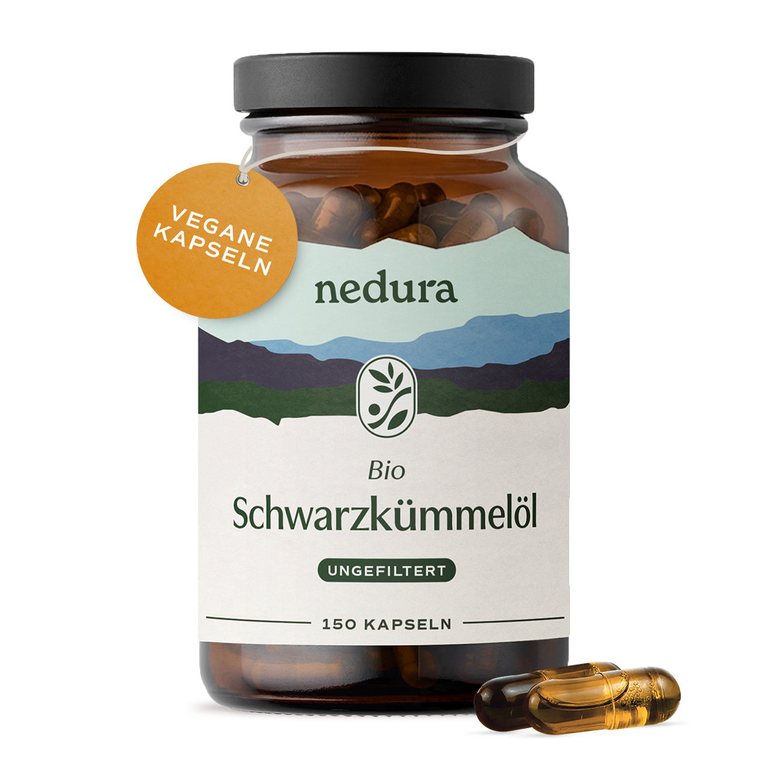 BIO Schwarzkümmelöl Kapseln (ungefiltert)