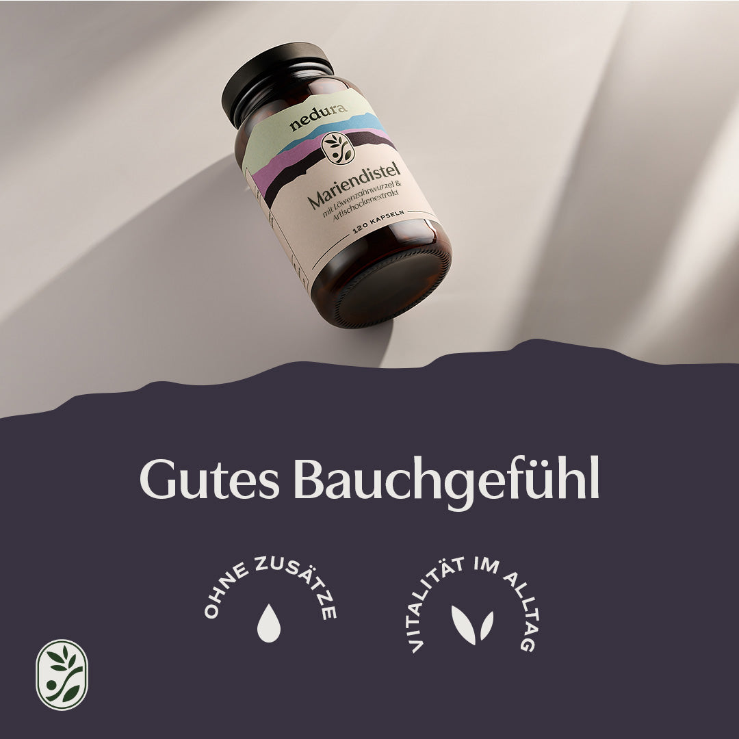 Mariendistel mit Löwenzahnwurzel & Artischockenextrakt