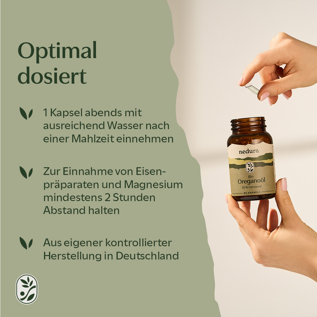 Bio Oreganoöl-Kapseln