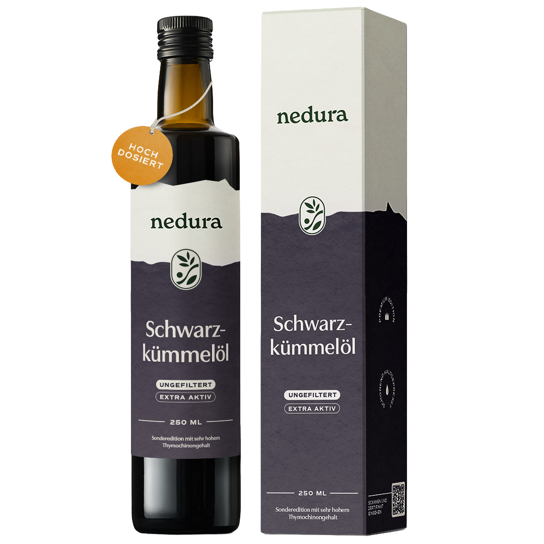 Schwarzkümmelöl extra aktiv ungefiltert