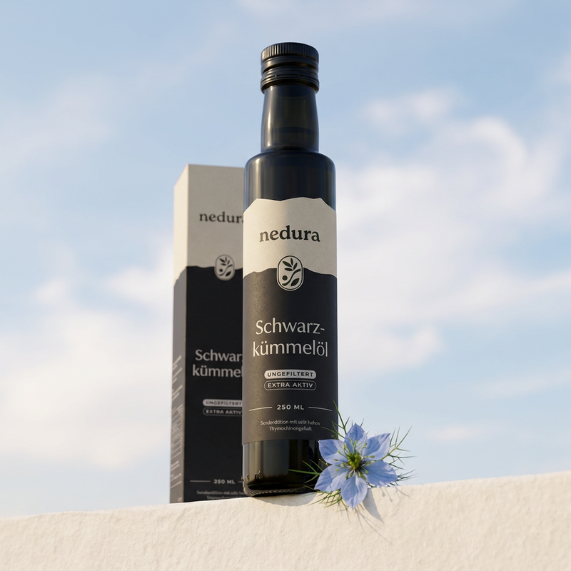 Schwarzkümmelöl extra aktiv ungefiltert