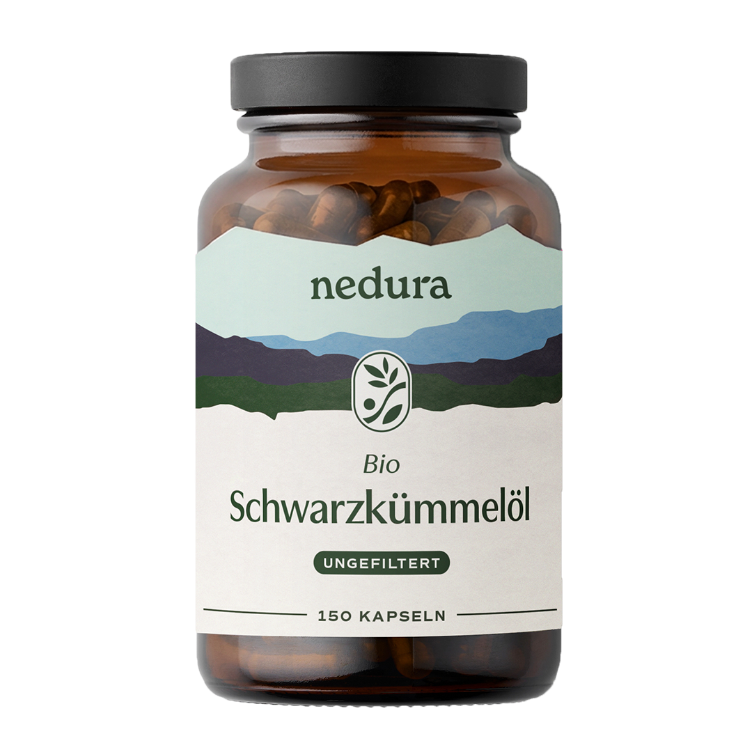 BIO Schwarzkümmelöl Kapseln (ungefiltert)