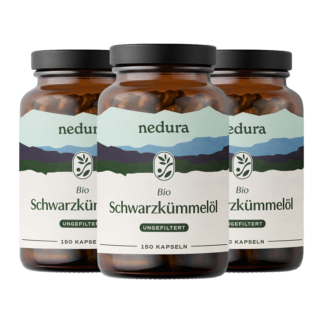 BIO Schwarzkümmelöl Kapseln (ungefiltert)