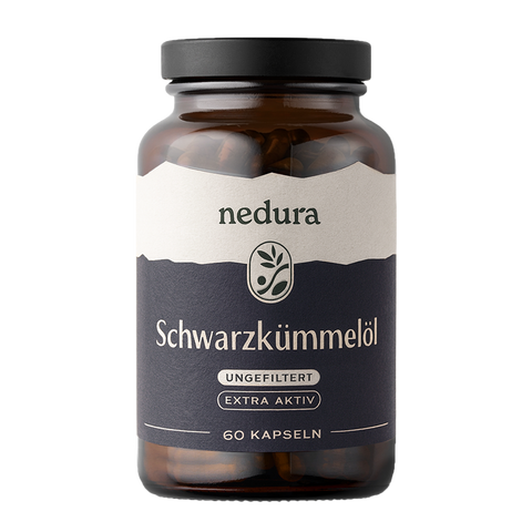 Schwarzkümmelöl Kapseln extra aktiv ungefiltert - 60 Kapseln
