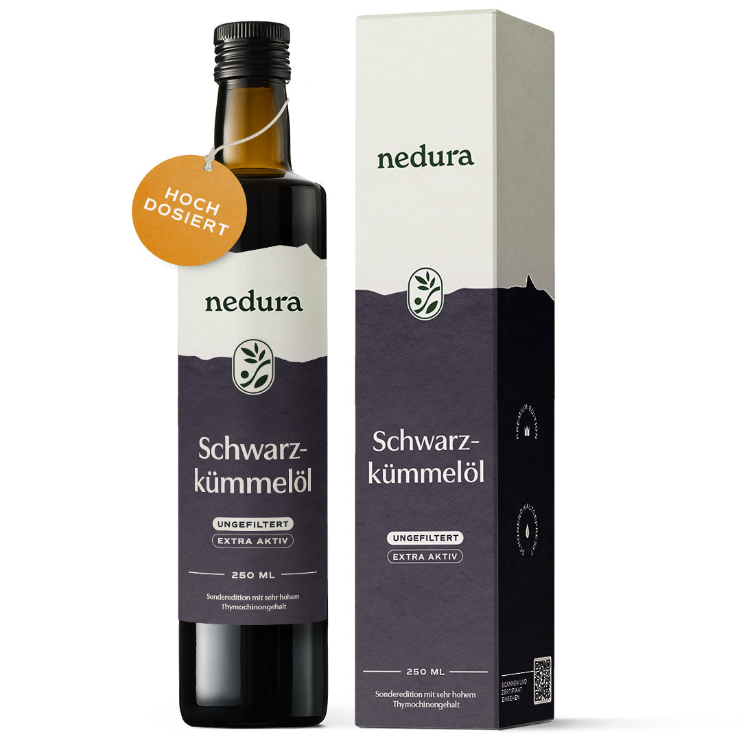 Schwarzkümmelöl extra aktiv ungefiltert
